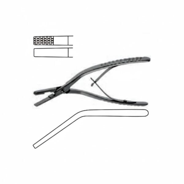 Obwegeser Nasal Septum Cutter - Perforated Forceps | NJ Medical Instruments