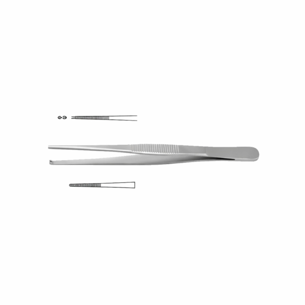 Potts-Smith Thumb Forceps - Delicate Serrated Jaw | NJ Medical Instruments