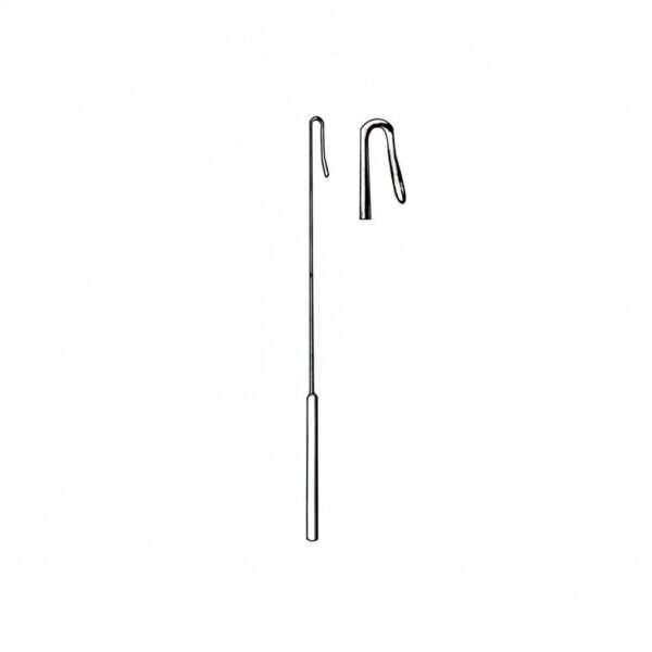 PRATT CRYPT HOOK, Long Style, 8 1/2" (21.6 cm) Stainless Steel | NJ Medical Instruments