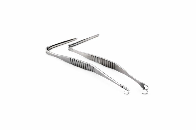 Aufricht Nasal Retractor, 13.5cm, 42X7 mm, Double Ended, Stainless Steel