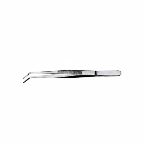 Reed Dressing Forceps - Angled Serrated Jaw | NJ Medical Instruments