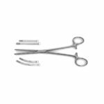 Rochester-Carmalt Forceps - longitudinal serrated Jaw W/ cross-serrated tips