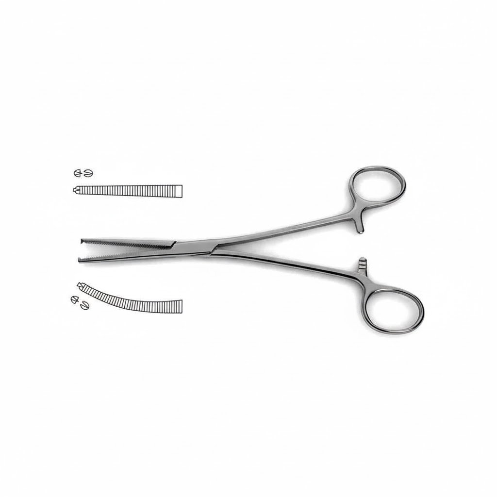 Rochester-Ochsner Forceps 1x2 teeth | NJ Medical Instruments Rochester-Ochsner Forceps 1x2 teeth | NJ Medical Instruments