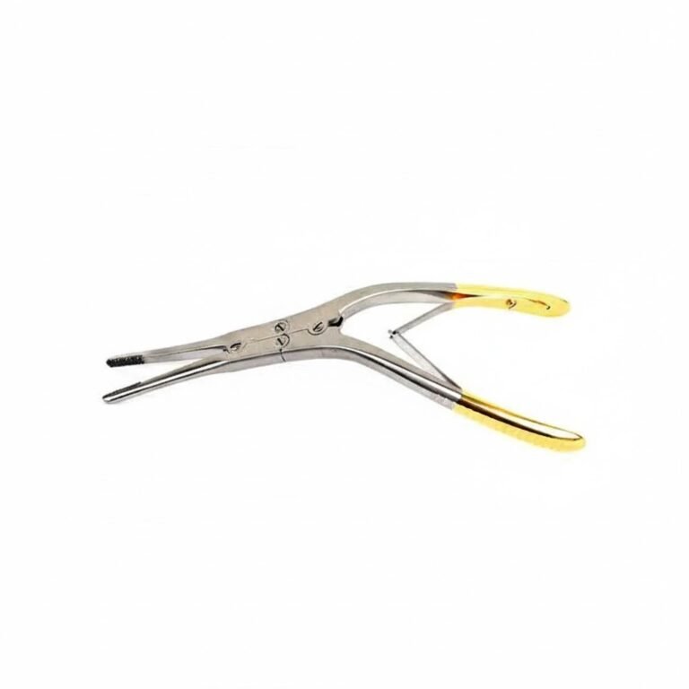 Rubin Septal Morselizer Forceps - Tungsten Carbide Deeply Serrated Jaws