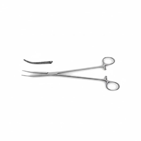 Sarot Artery Forceps horizontal serrations - Curved | NJ Medical Instruments