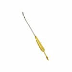 Scalp Suction Elevator, 24cm 7mm Wide Tip, Slightly Curved | NJ Medical Instruments