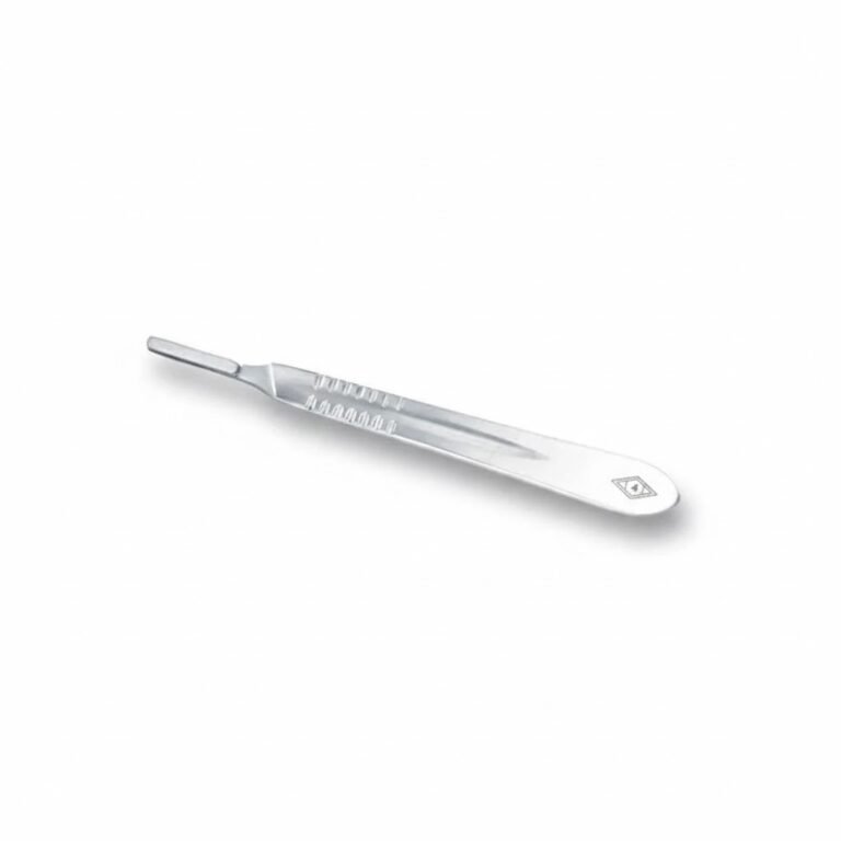 Scalpel Blade Handle #4, Standard, Stainless Steel