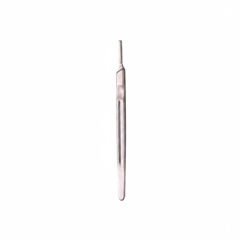 SCALPEL HANDLE #7K, SHORT, Stainless Steel