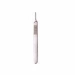 SCALPEL HANDLE, #3 STANDARD, Stainless Steel