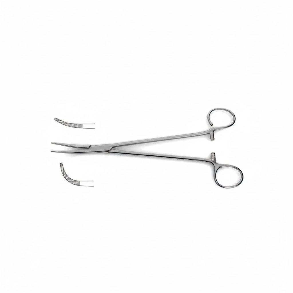 Schnidt Tonsil & Artery Forceps - 1 Open Ring, Curved | NJ Medical Instruments Schnidt Tonsil & Artery Forceps - 1 Open Ring, Curved | NJ Medical Instruments