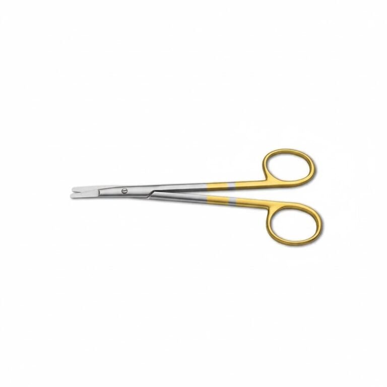 Scissors Tungsten Carbide Serrated Curved Flat Tips