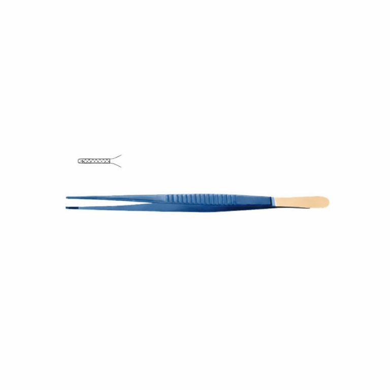 Skinner Forceps - Tungsten Carbide Serrated W/ 1x2 Teeth
