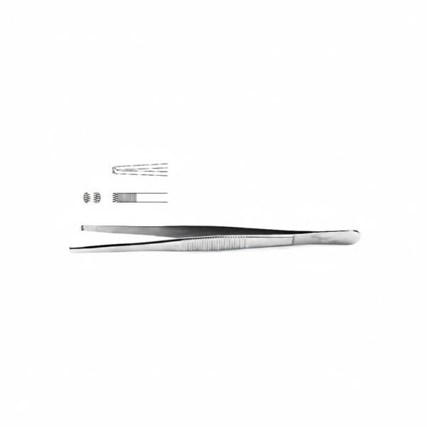 Stille Pattern Tissue Forceps - 4x5 teeth | NJ Medical Instruments