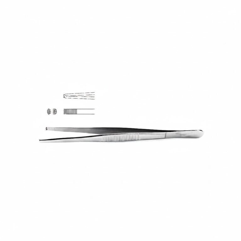 Stille Pattern Tissue Forceps - 4x5 teeth