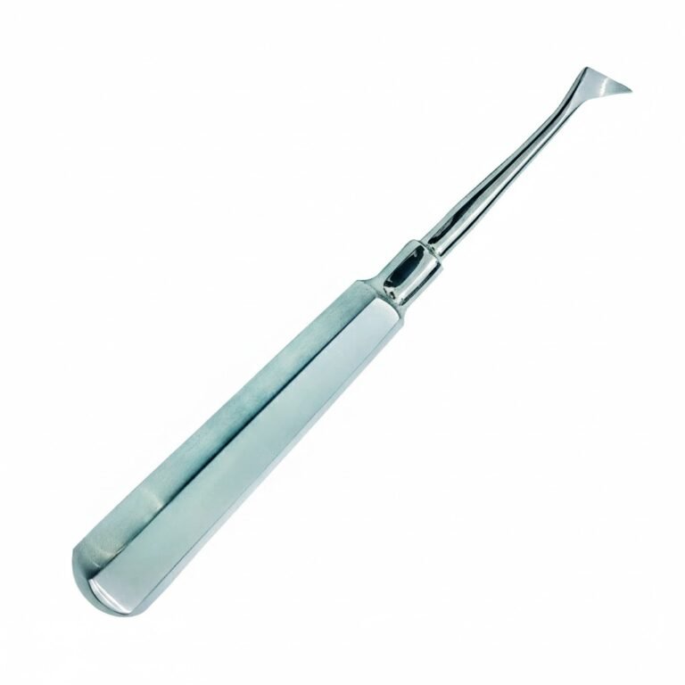Straight dental elevator