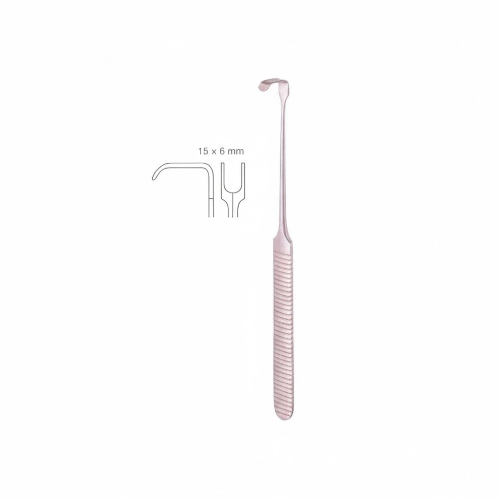 Strandell Stille Retractor, 17cm, Blunt, 6x15mm | NJ Medical Instruments Strandell Stille Retractor, 17cm, Blunt, 6x15mm | NJ Medical Instruments