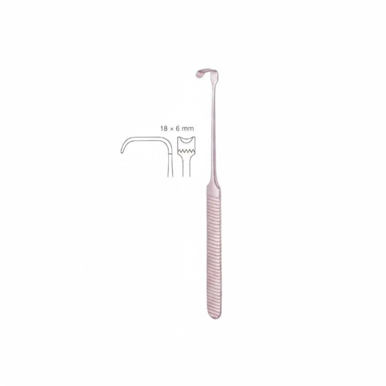 Strandell Stille Retractor, 17cm, Toothed, 6x15mm