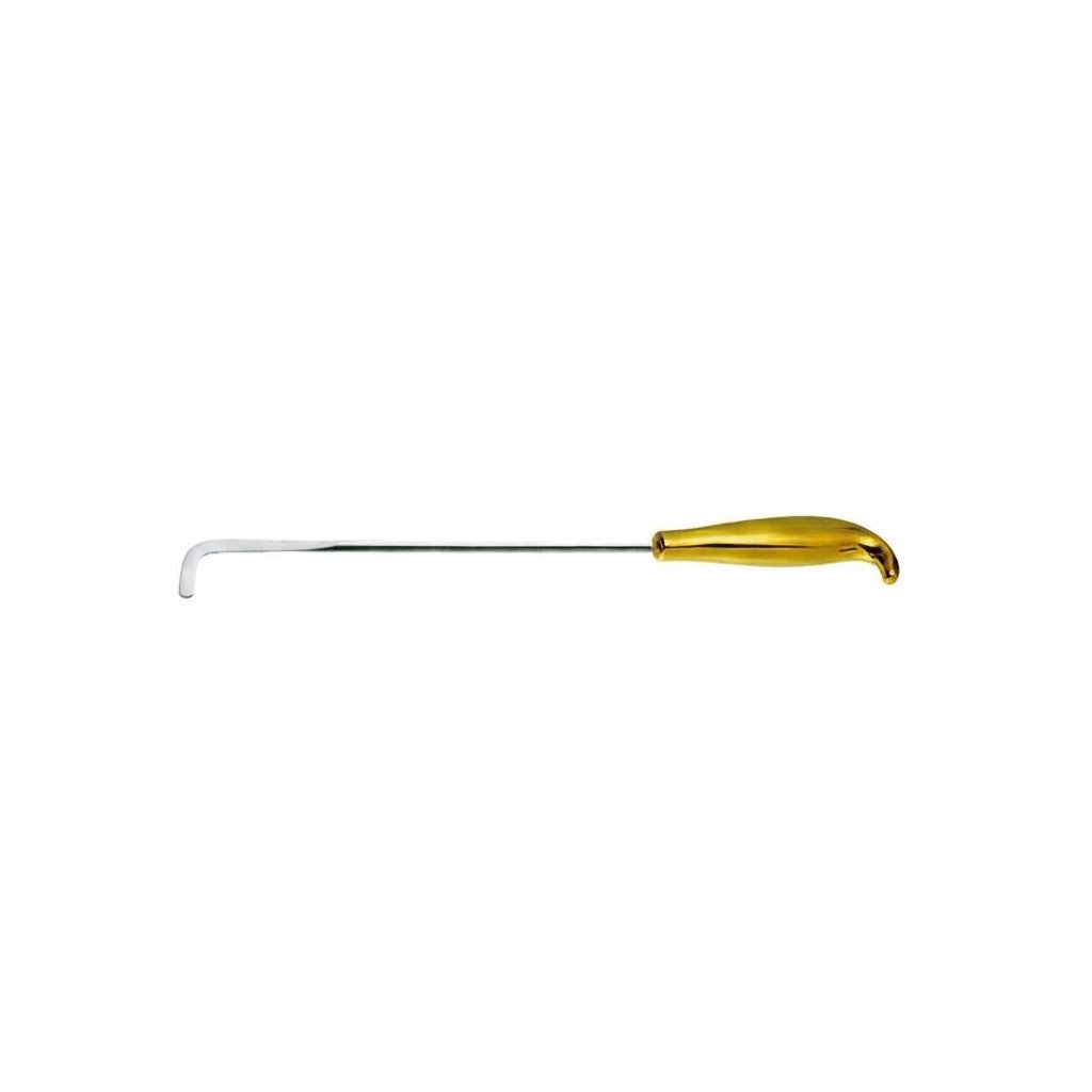Tebbetts Angulated Breast Dissector - Malleable shaft, angled, hockey-stick spatula | NJ Medical Instruments Tebbetts Angulated Breast Dissector - Malleable shaft, angled, hockey-stick spatula | NJ Medical Instruments