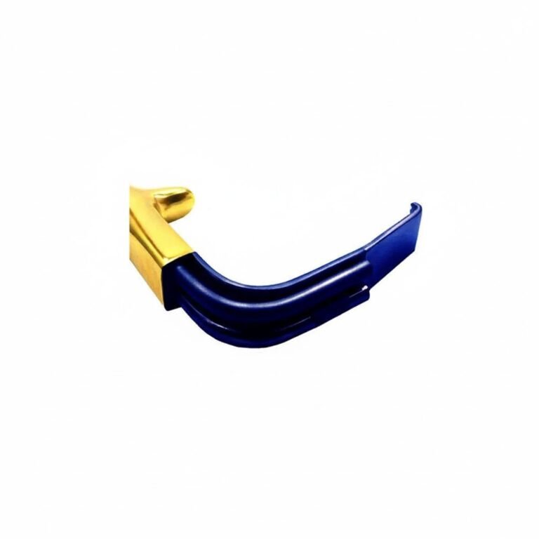 Tebbetts Fiber Optic Lighted Breast Retractor W/ Suction - Insulated Smooth | NJ Medical Instruments End