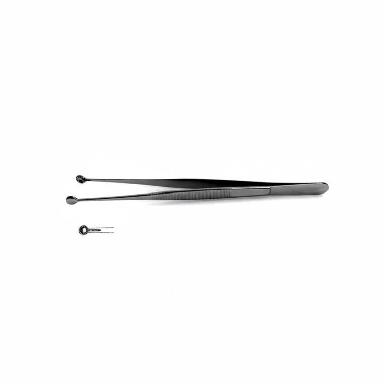 Tissue Forceps - Round Jaws W/ Teeth | NJ Medical Instruments