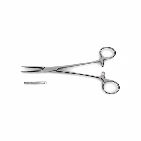 Vorse Tube Occluding Forceps - serrated beveled jaws | NJ Medical Instruments
