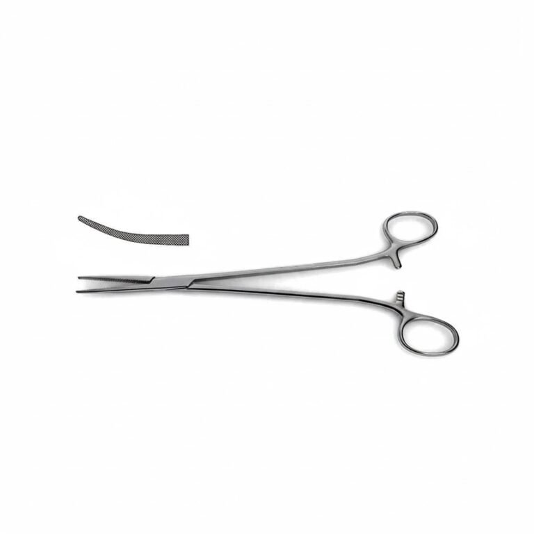 Bengola Forceps - Curved Cross Serrated Jaws | NJ Medical Instruments