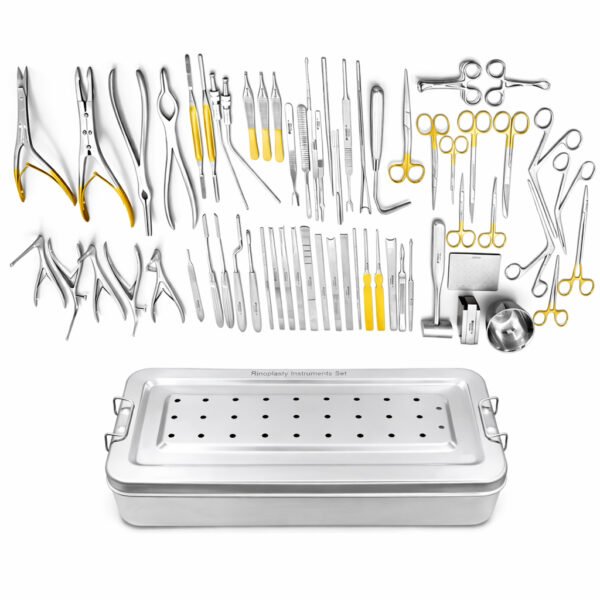 Complete Rhinoplasty Instruments Set of 69 Pcs ( Nose Job Surgery Kit ) | NJ Medical Instruments