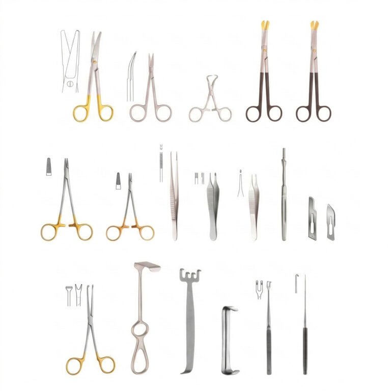 Face & Forehead Lift Set, Stainless Steel Set