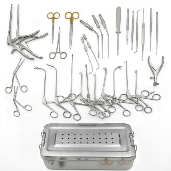Fess Instruments Set, Complete Set of Endoscopic Sinus Surgery Instruments | NJ Medical Instruments