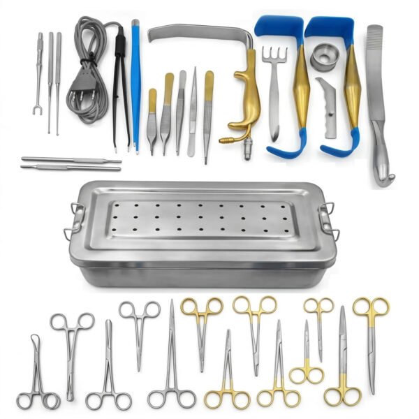 Tebbetts Breast Surgery Instruments Set of 38Pcs, Breast Augmentation Set | NJ Medical Instruments