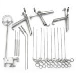 Micro Laryngeal Surgery Instruments Set - Direct Laryngoscopy