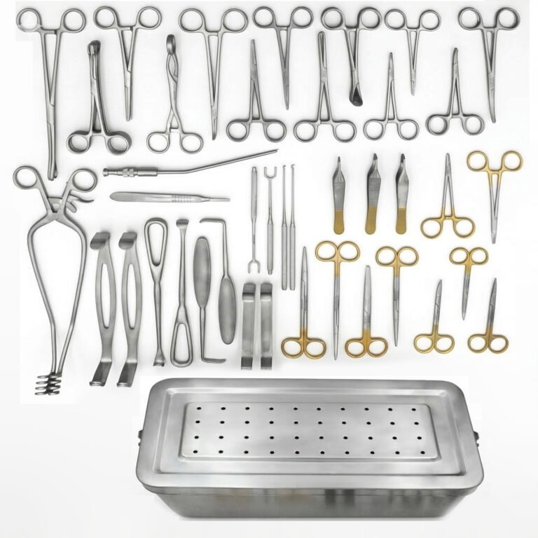 Thyroidectomy Instruments Set of 53 Pcs