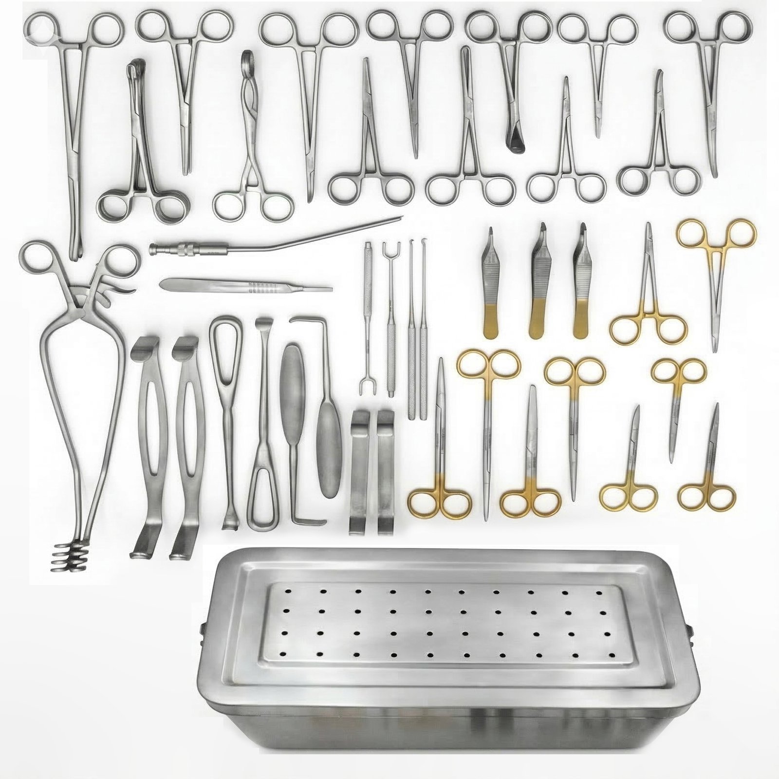Thyroidectomy Instruments Set of 53 Pcs | NJ Medical Instruments Thyroidectomy Instruments Set of 53 Pcs | NJ Medical Instruments