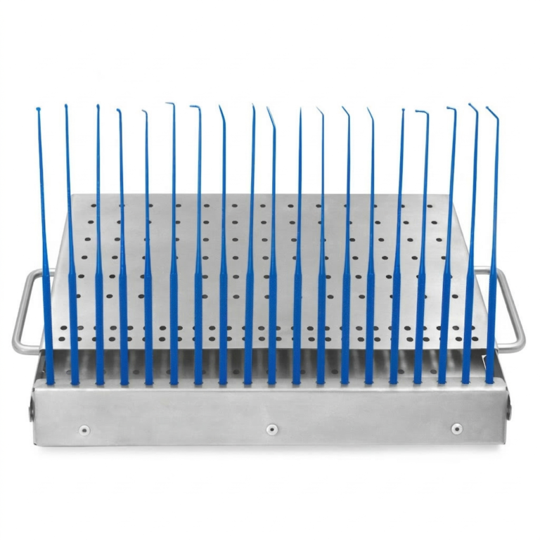 Rhoton Micro Dissector Set of 19 Pcs Titanium With Sterilizing Case