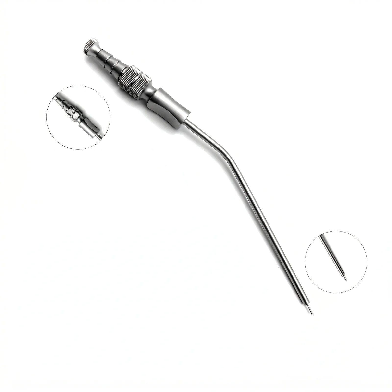 Frazier Suction Tube with Suction Control | NJ Medical Instruments Frazier Suction Tube with Suction Control | NJ Medical Instruments