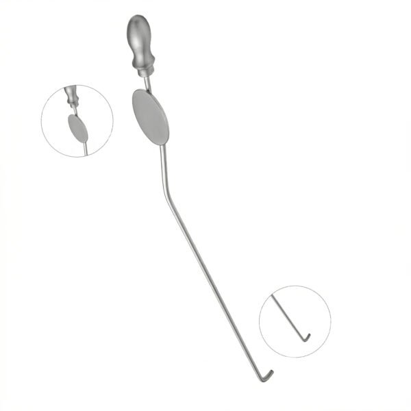 Verhoeven Suction Tube with Finger plate | NJ Medical Instruments