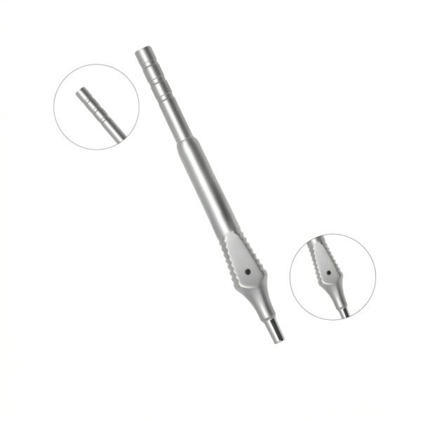 Wullstein Suction Handle with Suction Control | NJ Medical Instruments