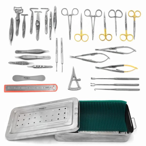 Blepharoplasty Instruments Set of 30 Pieces, Micro Eye Surgery Set | NJ Medical Instruments