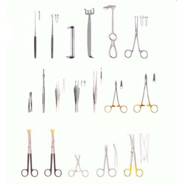 Face & Forehead Lift Set, Stainless Steel Set | NJ Medical Instruments