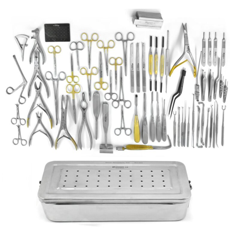 Silver Rhinoplasty Instruments Set
