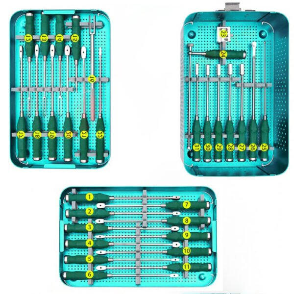 Lumbar Titanium Cage Set | NJ Medical Instruments