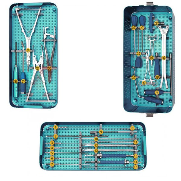 Spinal Pedicle Screw Instrument Set | NJ Medical Instruments