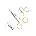 Wire Bending and Cutting Scissors Tungsten Carbide with Angled Teeth