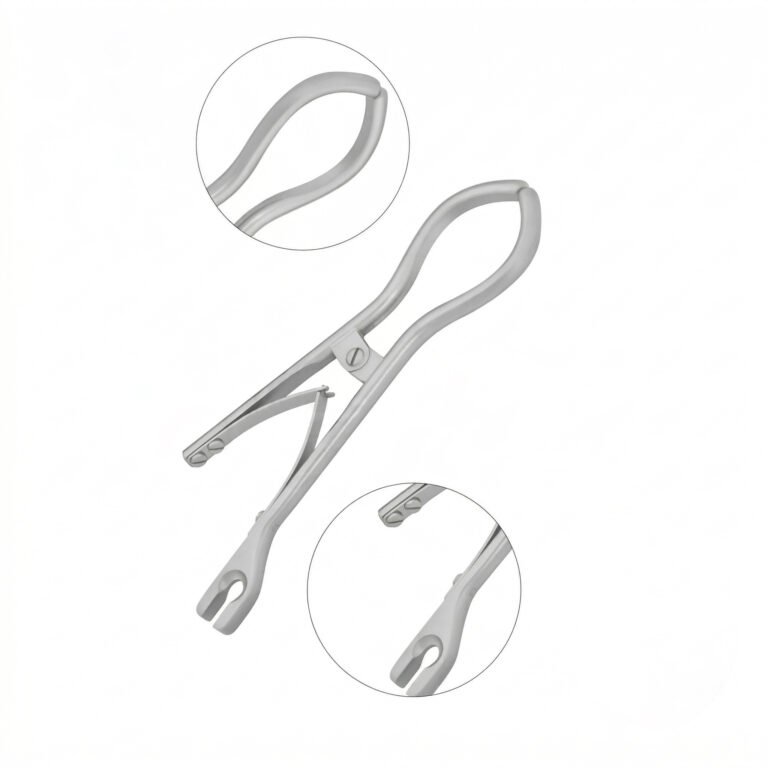 Ear Speculum Clamp for Flexible Holding Arm