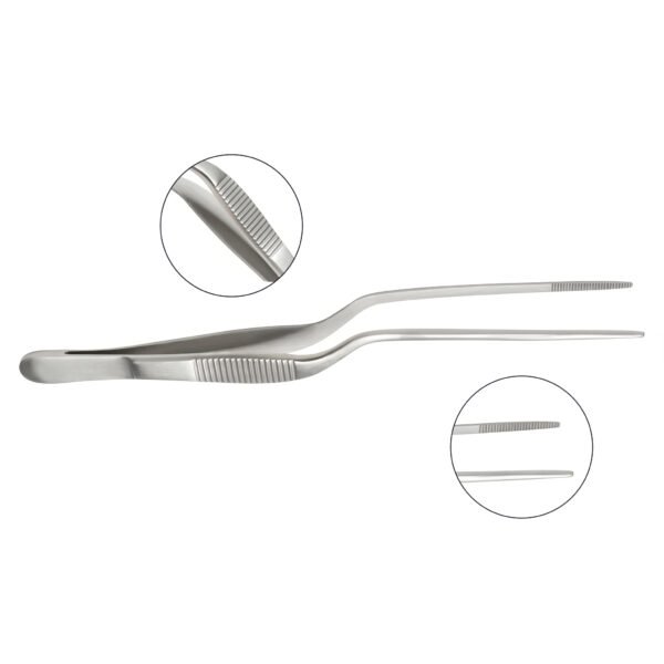 Lucae Ear Dressing Forceps, 14cm | NJ Medical Instruments
