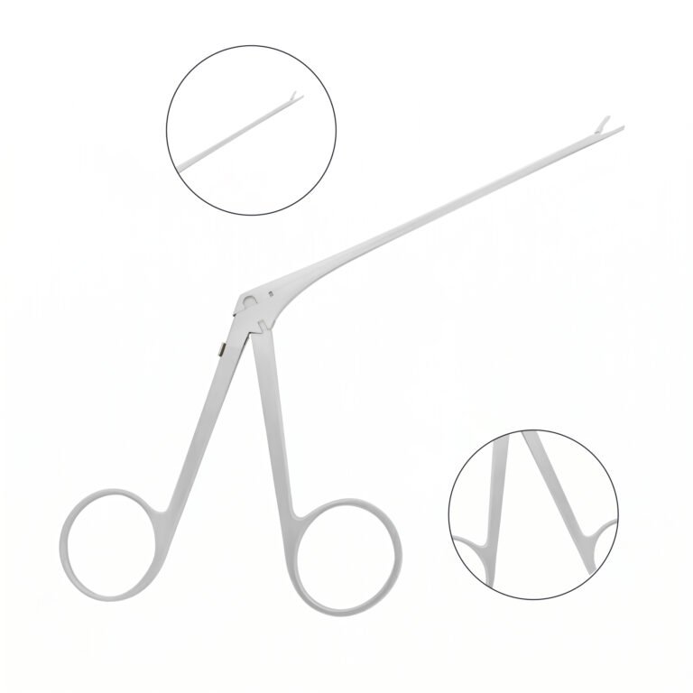 Micro Ear Forceps Oval Cups 8 cm