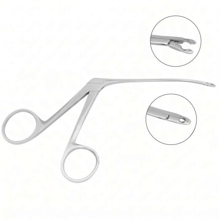 Micro Ear Oval Cup Forceps - Downwards