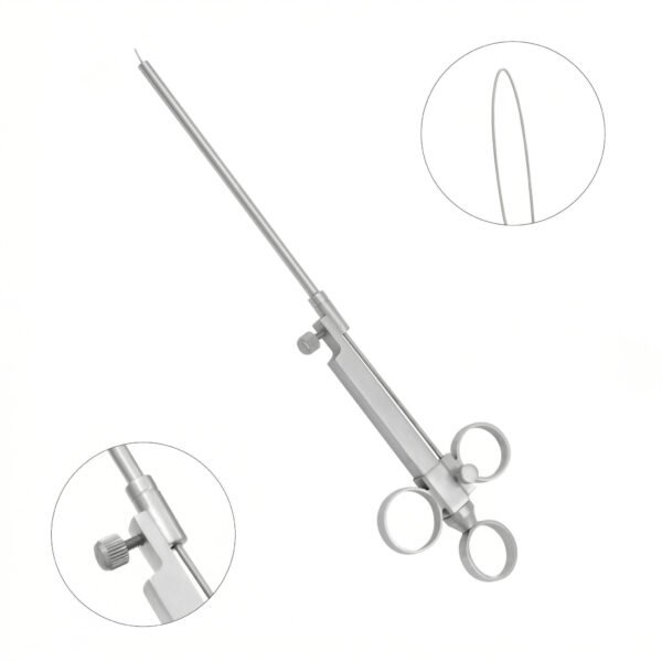 Krause Nasal Polyp Snare Sharp 25 cm Long | NJ Medical Instruments