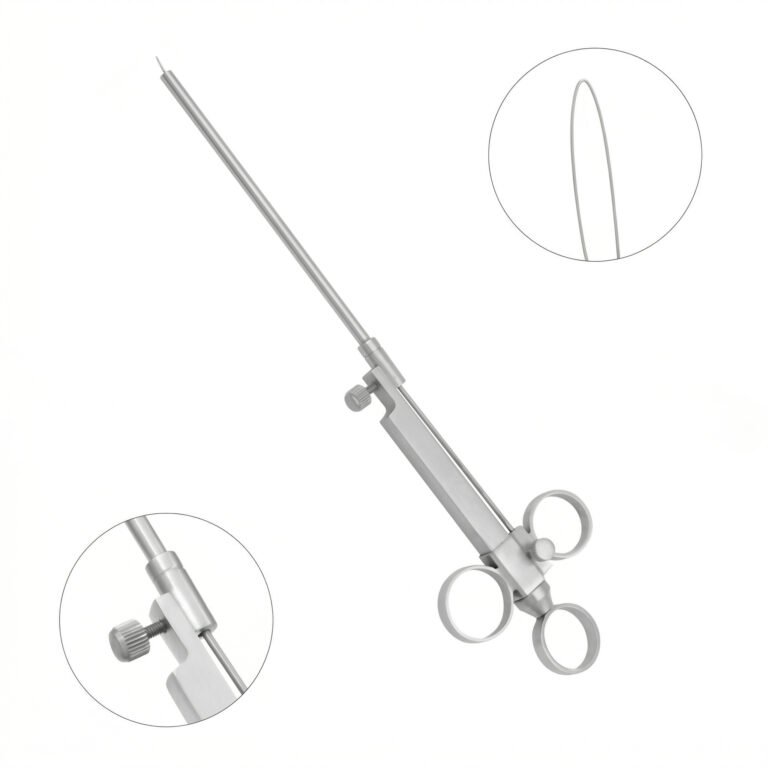 Krause Nasal Polyp Snare Sharp 25 cm Long