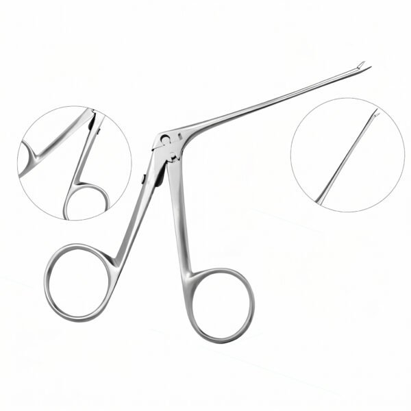 Fisch Ear Forceps Super Delicate Smooth 0.4 × 3.5 mm,  | NJ Medical Instruments